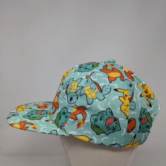 Pokemon All Over Character Snapback Hat Multi OSFM Gotta Catch 'Em All! - Picture 3 of 8